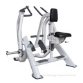 Commercial gym plate loaded seated row rowing machine